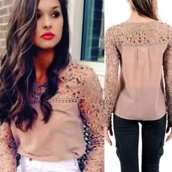 Tuniek Beige -Progress Winkel beige tuniek met borduurwerk 1