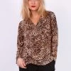 LUIPAARDPRINT OVERSLAG SHIRT -Progress Winkel esperance luipaardprint overslag shirt