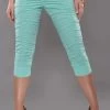 Mintgroene Capri Broek -Progress Winkel in style fashion mintgroene capri broek