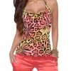 TOP PRINT KORAAL -Progress Winkel in style fashion sexy top koraal