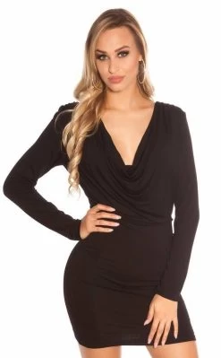 Jurkje Met Strass Zwart