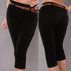 Capri Broek Zwart -Progress Winkel koucla zwarte capri broek 3
