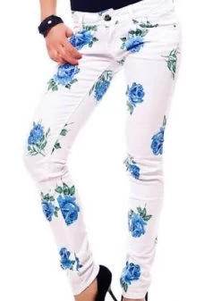 Bloemen Broek -Progress Winkel l m jeans bloemen broek 2