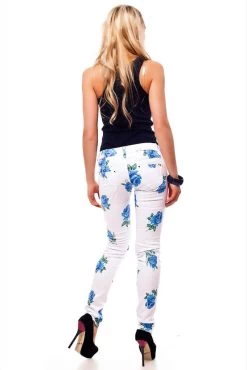 Bloemen Broek -Progress Winkel l m jeans bloemen broek 5