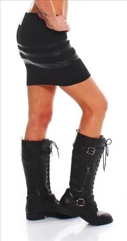 Progress Winkel -Progress Winkel miss vip zwart rokje met wetlook 1