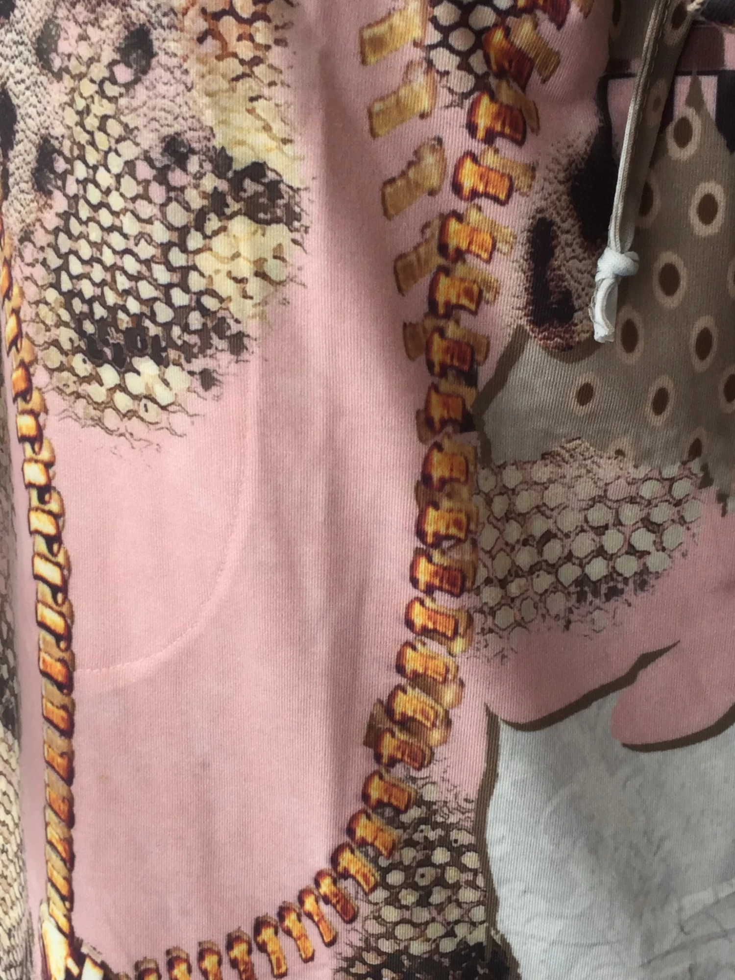 Roze Festival Jurkje Strass Luipaardprint 4 Roze Festival Jurkje Strass Luipaardprint - Afbeelding 2