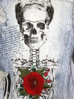 Blazer Denimlook Strass -Progress Winkel missy trendy blazer in denimlook 2