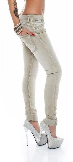 Harem Jeans Beige -Progress Winkel mozzaar beige harem jeans 3