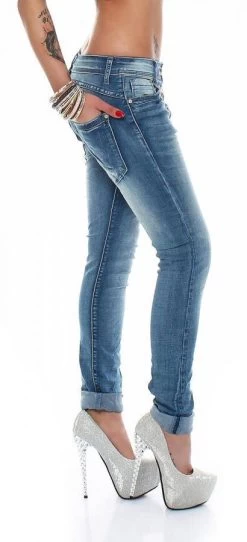 Harem Jeans -Progress Winkel mozzaar blauwe harem jeans 3